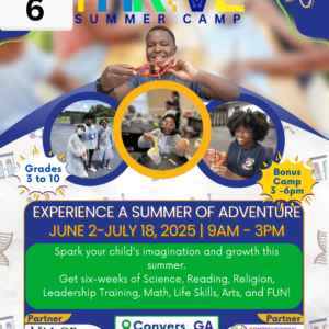 THRIVE S.T.R.E.A.M Week 6 -Science Superstars | 7/14 to 7/18